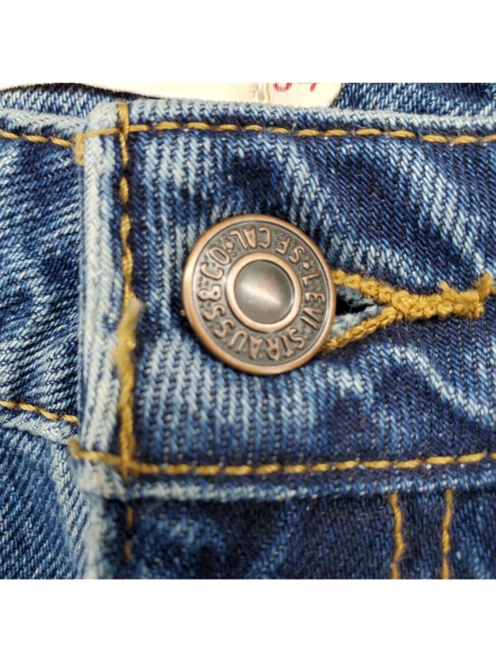 Levis Jeans Womens 34 Blue Baggy Dad Barrel Relaxed Fit Classic Denim Casual W34 - Picture 12 of 14